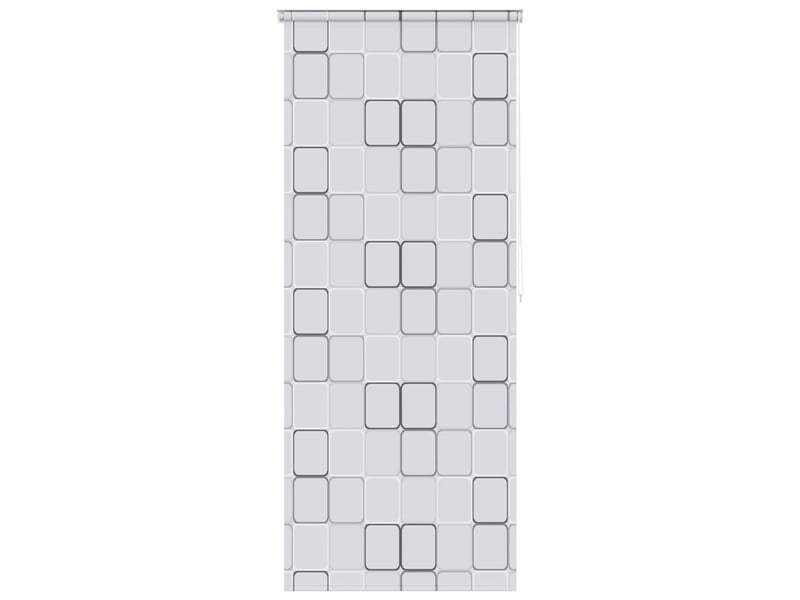 Store enrouleur, store roulant de douche 100x240 cm carré cf47259 - Conforama A