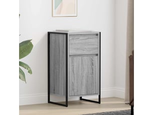 Buffet - bahut - meuble de rangement gris sonoma 43 x 36 x 75,5 cm bois d'ingénierie