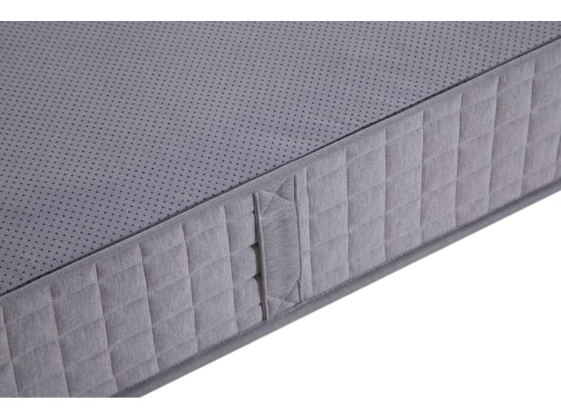  Matelas 90x200 cm 25 cm, 7 zones, h3, blanc  - Conforama D