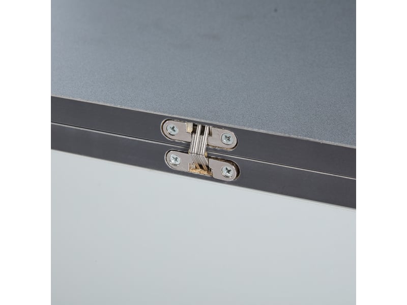  Table basse relevable avec rangement, grise et blanche, 100 x 98 x 65 cm  - Conforama R