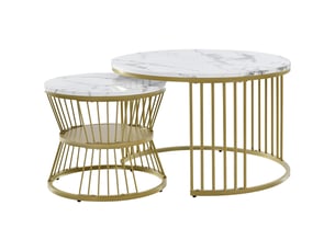 Table basse coloris blanc <strong></strong> <strong></strong>