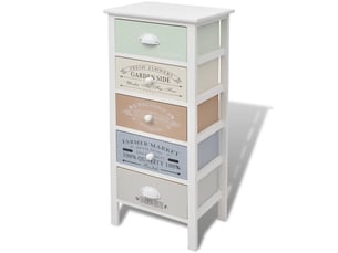 Armoire <strong></strong> <strong></strong> coloris blanc largeur 38 cm
