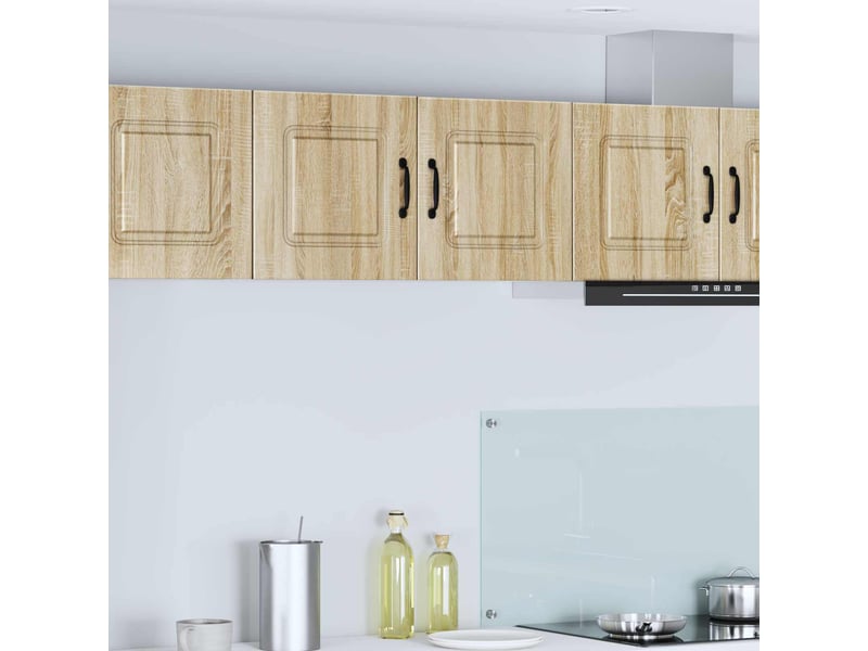  Meuble mural de cuisine | armoire de cuisine chêne sonoma 80x31x40cm shl6978  - Conforama B