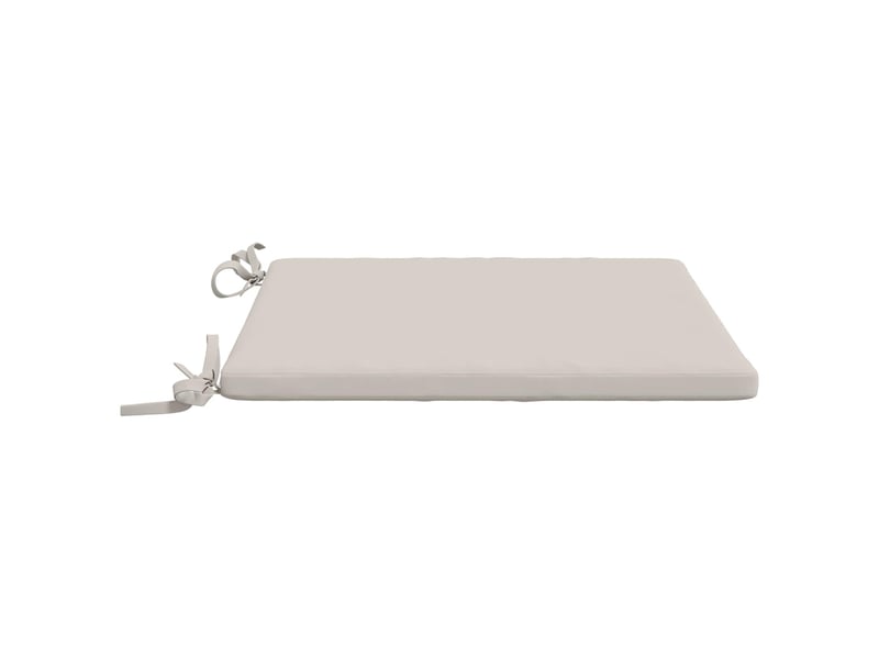  Lot de 4 coussins de siège, coussins d'assise soest 100 % polyester blanc cf60313  - Conforama D
