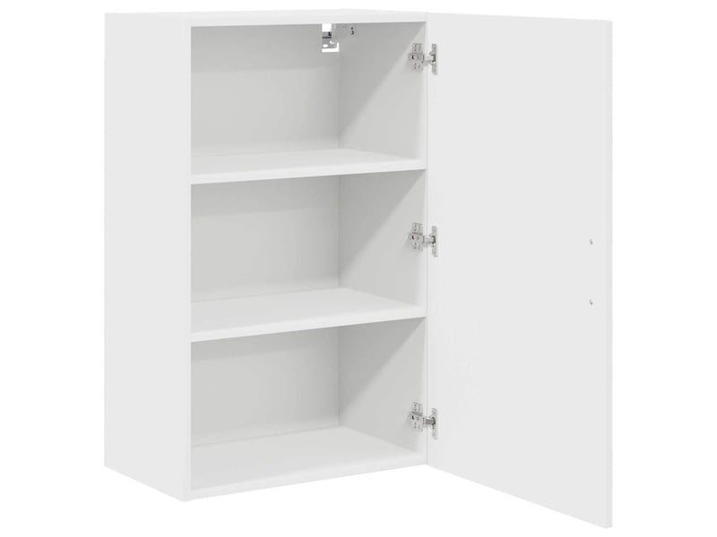  Meuble mural de cuisine | armoire de cuisine blanc brillant 50x31x80cm  - Conforama E