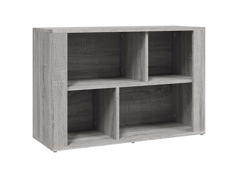  Buffet - bahut - meuble de rangement sonoma gris 80x30x54 cm bois d'ingénierie  - Conforama A