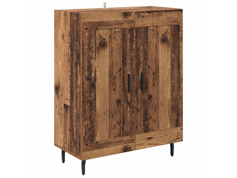  Buffet - bahut - meuble de rangement bois ancien 69,5 x 34 x 90 cm bois d'ingénierie et fer  - Conforama A