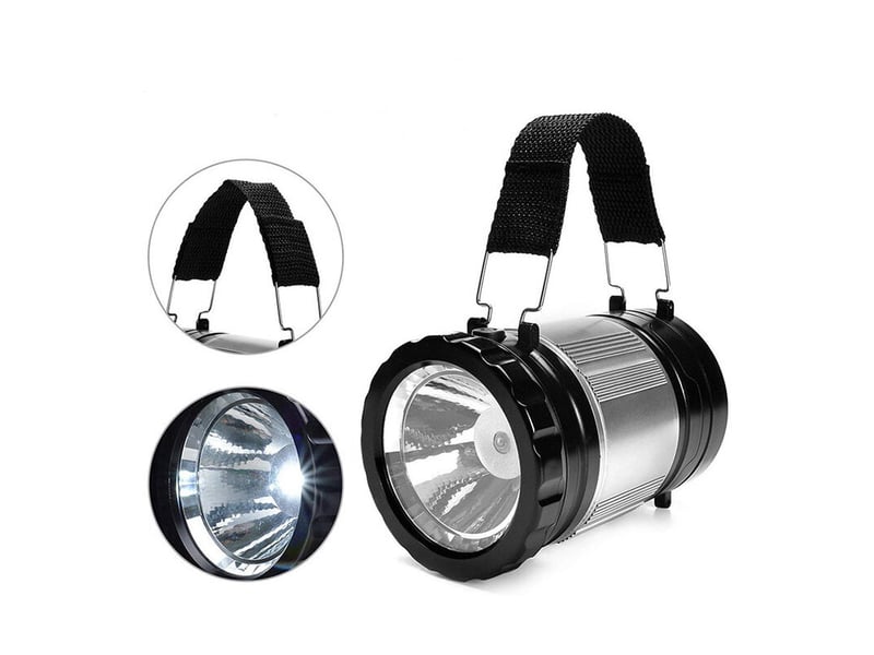  Camping rétractable lumière cob suspendu tente lumière aventure en plein air lampe de poche pratique  - Conforama A