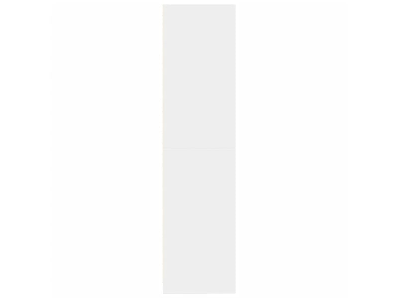  Garde-robe chambre, armoire de rangement blanc 50x50x200 cm bois d'ingénierie  - Conforama E