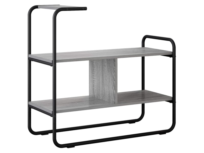 Vidaxl table console sonoma gris 80 x 35 x 75 cm bois d'ingénierie - Conforama D