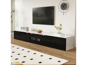Meuble tv coloris bicolore 133 cm SOGEU