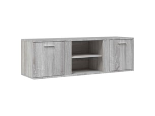 Meuble tv coloris gris 120 cm <strong></strong>  <strong></strong>