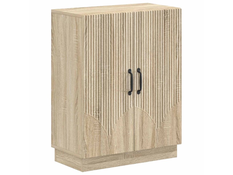  Ensemble de meuble de salle de bain 3 pièces hoorn chêne sonoma cf63476  - Conforama C