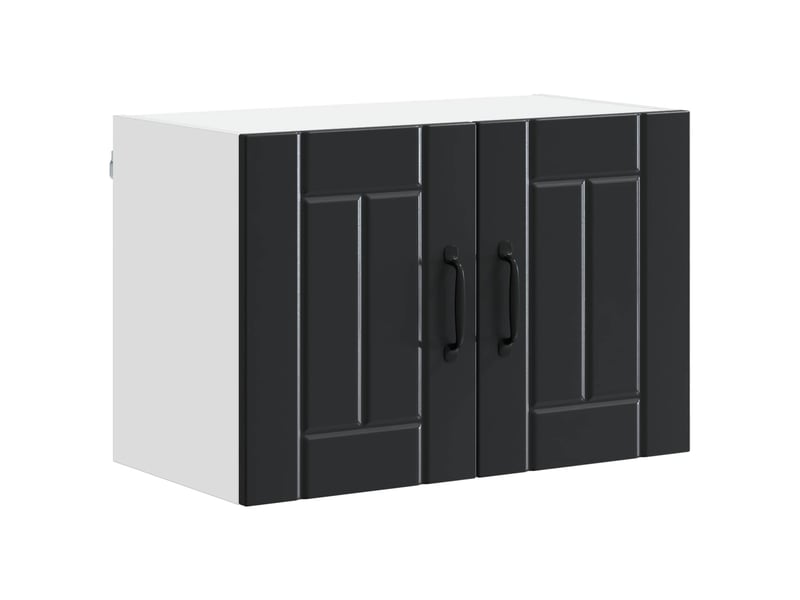  Meuble mural de cuisine, armoire de cuisine noir 60x31x40cm bois d'ingénierie shl7032  - Conforama A