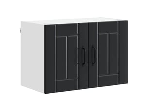 Meuble mural de cuisine, armoire de cuisine noir 60x31x40cm bois d'ingénierie shl7032