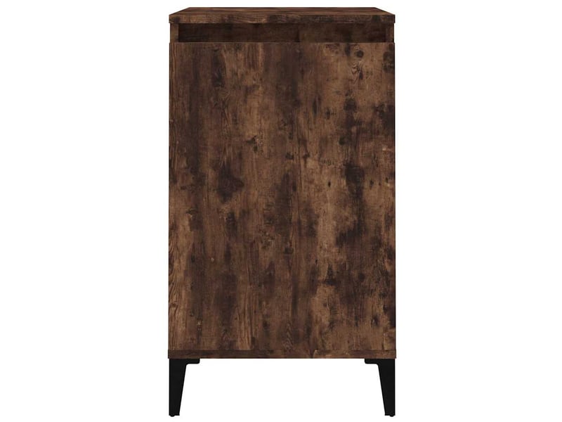  Table de chevet - cabinet de chevet - table de nuit chêne fumé 40x35x70 cm bois d'ingénierie  - Conforama D