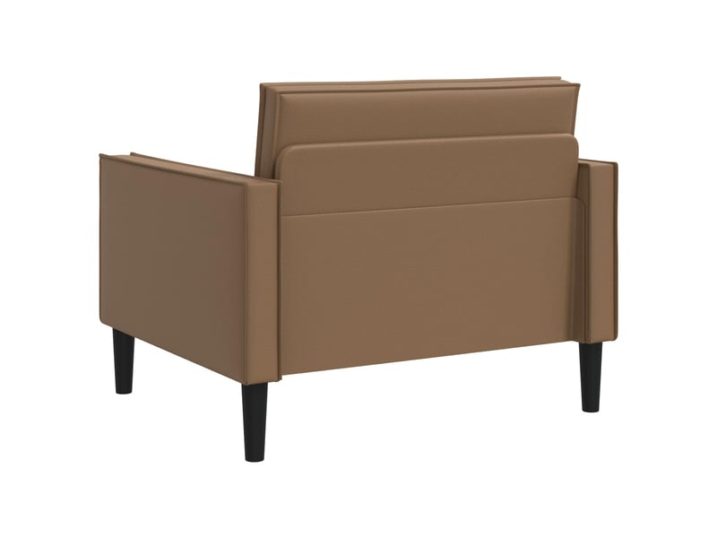  Vidaxl fauteuil xl cappuccino simili cuir  - Conforama E
