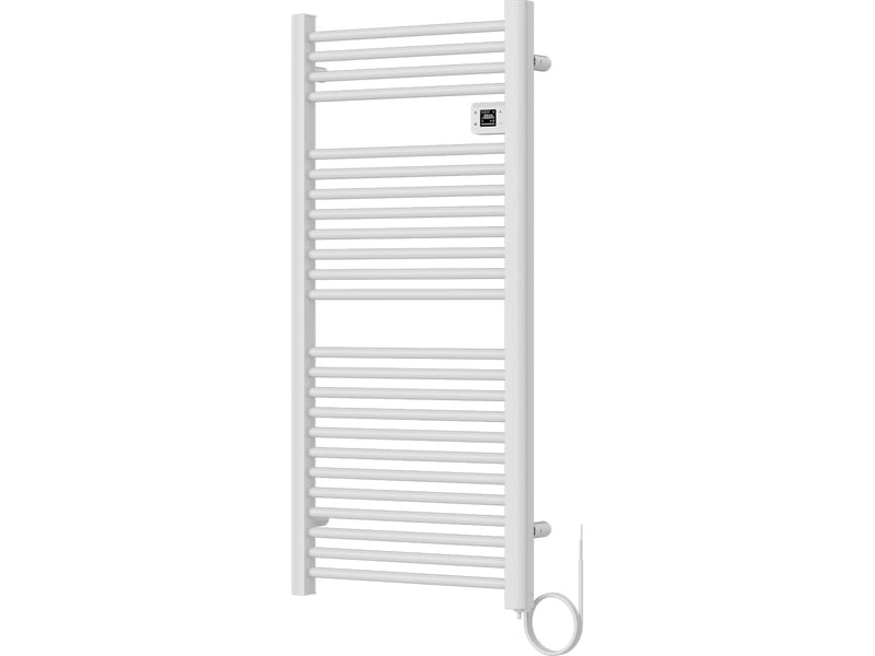  Voltman-sèche serviette aluminium 750w barres rondes - blanc - voltman  - Conforama C
