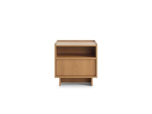 Table de chevet cassara avec tiroir en bois