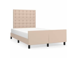 Lit 2 places 120x190cm coloris marron