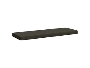 Coussin de banc, coussin d'assise, coussin pour chaisecanapé 1 pièce vught 100 % polyester anthracite cf51548