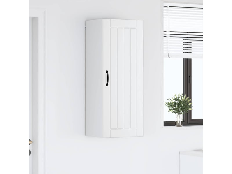  Meuble mural de cuisine, armoire de cuisine blanc 40x31x100cm bois d'ingénierie shl3632  - Conforama D