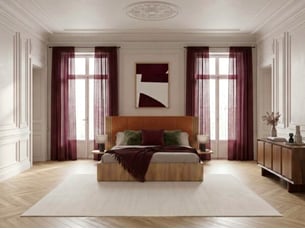 Lit coffre 180x200 cm BOBOCHIC  ISYA coloris orange