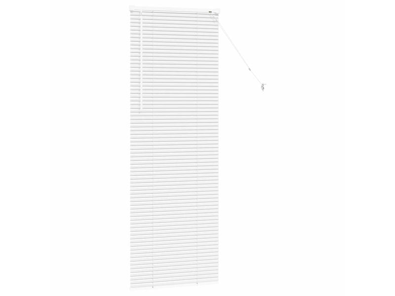 Store vénitien, store de fenêtre blanc 175 x 65 cm 25 mm aluminium cf47766 - Conforama E