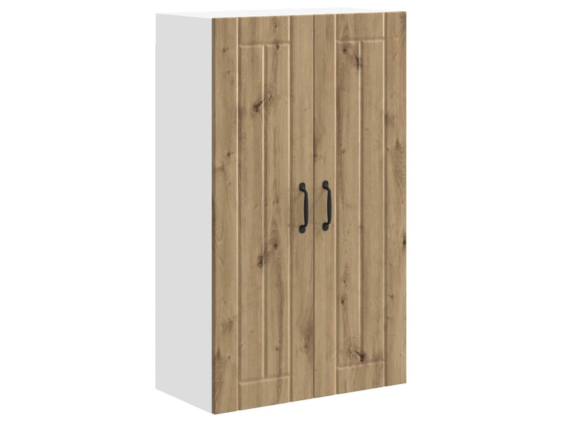  Meuble mural de cuisine, armoire de cuisine chêne artisanal 60x31x100cm shl6639  - Conforama A