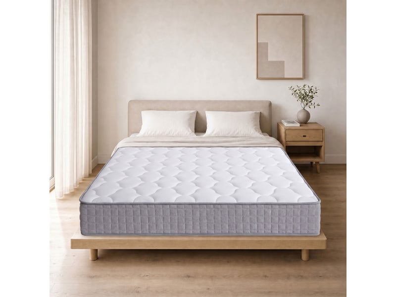  Matelas à ressorts 140x200cm, h3 25 cm d'épaisseur, 7 zones, matelas ergonomique,  livré roulé  - Conforama D