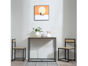 Ensemble table rectangulaire 0 banc(s) 2 chaise(s) 0 tabouret(s) inclu(s) MEUBLIV
