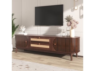 Meuble tv coloris bois clair  <strong></strong>  <strong></strong>