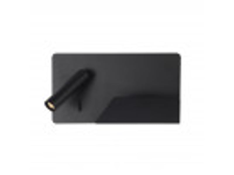  Applique murale led fabrilamp miguel angel 3 w 4000 k noir 16 x 28 x 12 cm 17176IZ09 - Conforama D