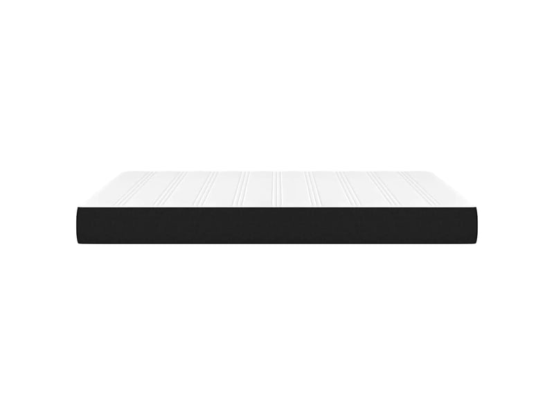  Matelas de lit à ressorts ensachés fermeté moyenne noir 140x190x20 cm tissu  - Conforama D