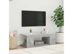 Meuble tv coloris gris 90 cm