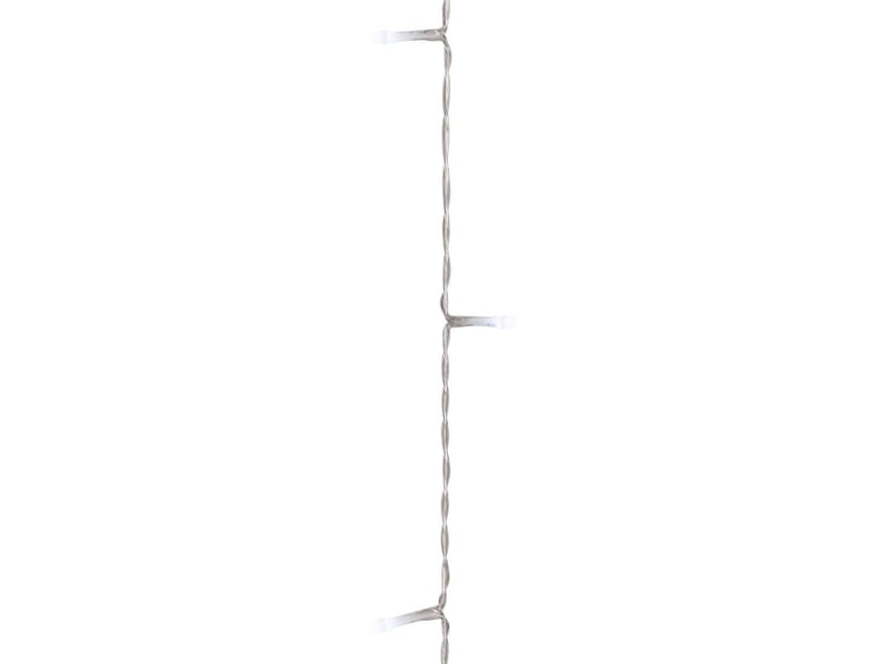  Rideau lumineux stalactite d'extérieur l. 500 cm 300 led blanc froid 13 fonctions sur secteur  - Conforama D