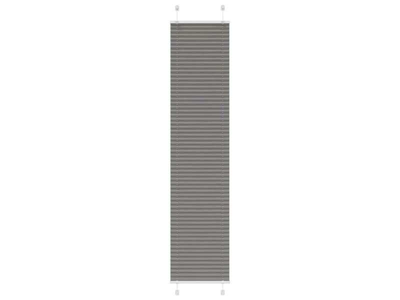 Store plissé, store de fenêtre anthracite 40x200 cm largeur du tissu 39,4 cm cf46693 - Conforama B