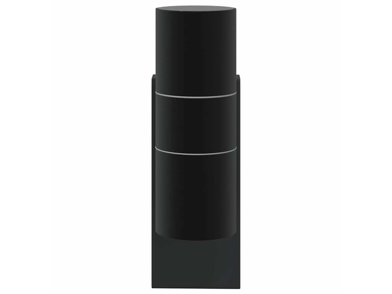  2 pièces applique murale extérieure noir 7x10x22 cm shl57875  - Conforama E