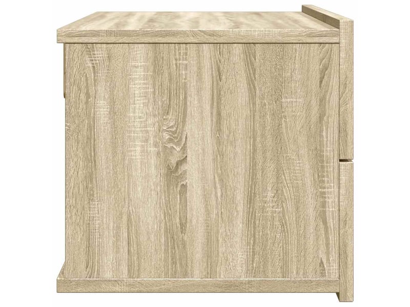  Table de chevet - cabinet de chevet - table de nuit chêne sonoma 40x30x30 cm bois d'ingénierie  - Conforama D