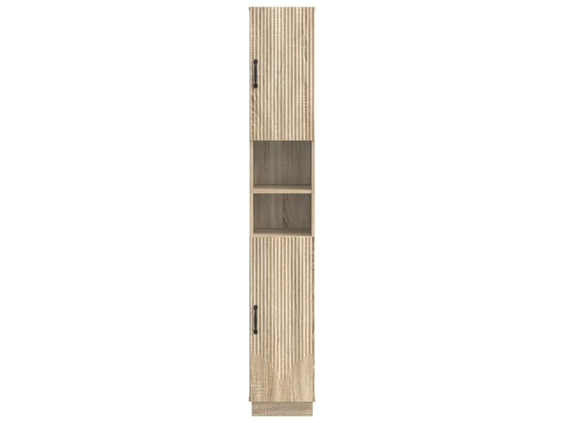 Colonne de salle de bain avec étagère ouverte hoorn shl1320 - Conforama D