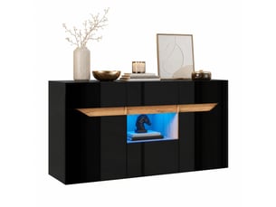 Meuble tv coloris bicolore 140 cm   