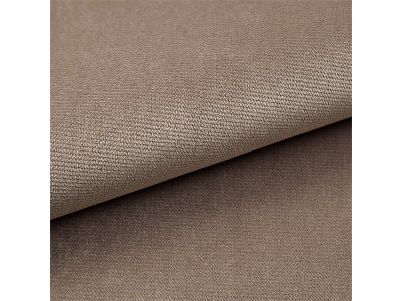 Canapé d’angle artemia marron clair velours 275 cm convertible avec coffre droite Artemia - Conforama E