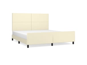 Lit 2 places 180x200 cm    coloris beige