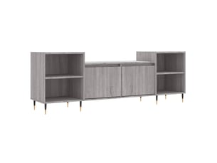 Meuble tv coloris gris 160 cm <strong></strong>  <strong></strong>