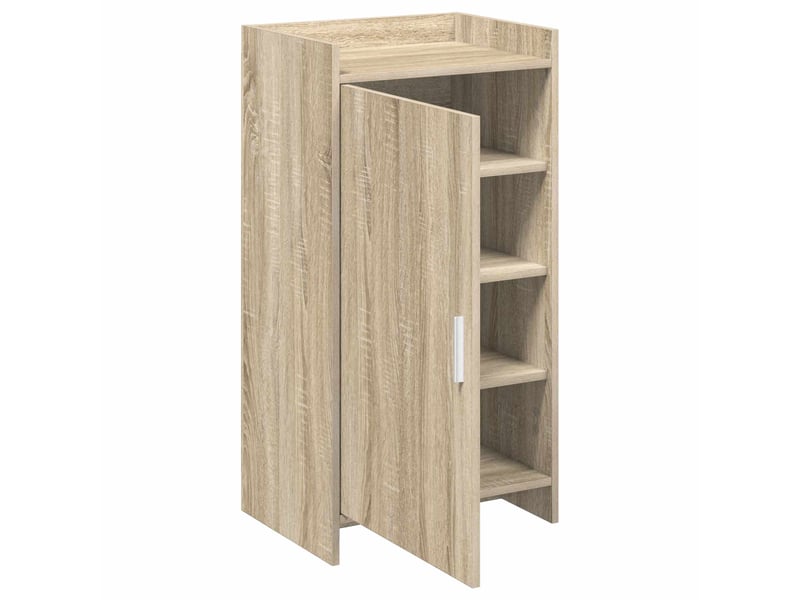  Meuble à chaussure, cabinet à chaussures avec stockage chêne sonoma 48x36x92 cm shl4249  - Conforama D