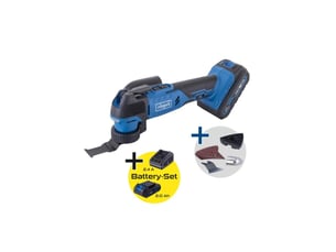 Outil multifonction oscillant sans fil 20v 6 vitesses 40 000 tr min kit 2ah