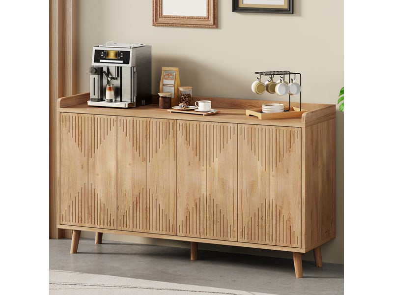 Lit superposé enfant gris 90x200 cm avec décor porte et fenêtre, échelle de montée, rangement ouvert sous le lit, éclairage led - Conforama E