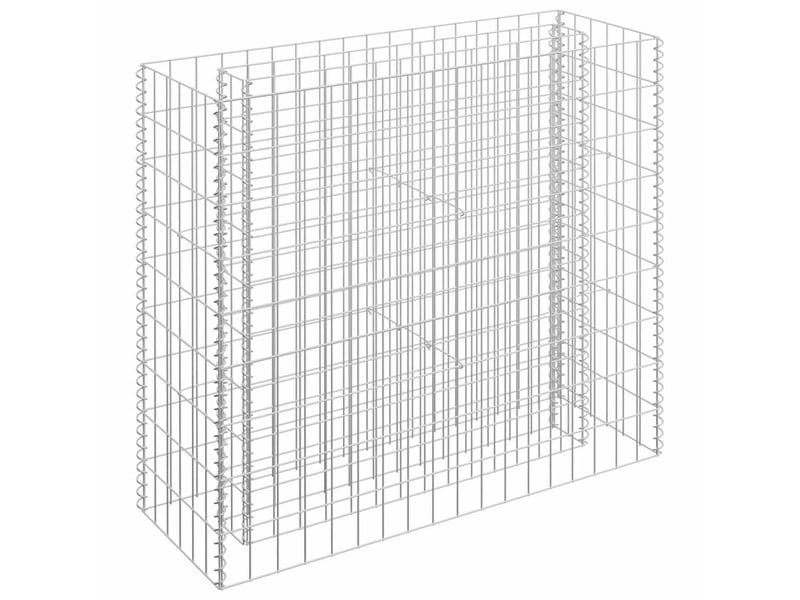  Jardinière - lit surélevé à gabion acier galvanisé 90x30x90 cm  - Conforama A