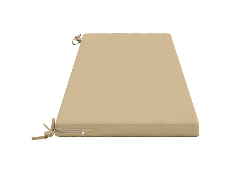  Coussin de banc, coussin d'assise, coussin de canapé soest 100 % polyester beige 140 x 50 x 5 cm cf53005  - Conforama D