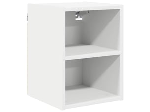 Meuble de rangement cuisine, armoire suspendue blanc 30x29,5x40cm bois d'ingénierie